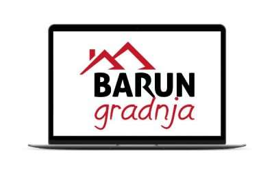 Barun gradnja – rebranding, logotip i web stranica