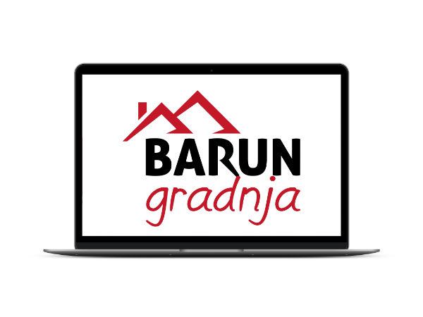Barun gradnja – rebranding, logotip i web stranica