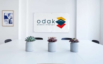 Podovi i interijeri Odak – branding i web stranica