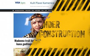 Kult Plave Kamenice - under constructon