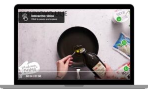 interaktivni video sadržaj Konzum prikaz